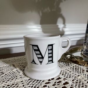 Anthropologie Mug M Initial